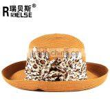 summer lady fashion paper straw hat