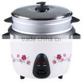 1.8L Drum Rice Cooker Painted With Beatiful Body Flower