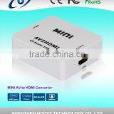 Top Quality 1080P MINI CVBS to HDMI Converter thumbnail-1