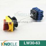 Red Rotary Handle Cam Switch Doorlock Safety Switch Industrial Change Over Switch LW30-63