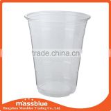 disposable PET plastic cups for smoothie drink