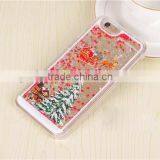 Fashion Liquid Bling Crystal Christmas Tree Snowflake Case for Samsung & IPhone 3D Phone Case thumbnail-6