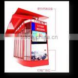 Unordinary design for Bus stop/ train station/ transport station outdoor Floor stand Digital signage