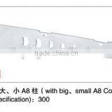 Galvanized Metal Slatwall Hanging Shelf Brackets&clothing Hanging thumbnail-3