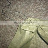 2012 PP Woven sand bags with drawstring on top
