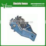 Iron metal wire ratchet tensioner for electric fence wires