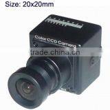 550TVL Miniature Color High Resolution Mini Spy Camera