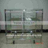 Wire Storage Cage/steel Mesh Container