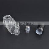 10ml Empty Clear Glass Roll on Perfume Bottle for Cosmetic Packaging With Stainless Steel Roller Ball thumbnail-6