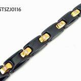 OEM & ODM Titanium Steel Jewelry / Titanium Magnetic Therapy Bracelet thumbnail-3
