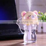 CT-744 Upgrade Three Generations Bottle Humidifier USB Mini Humidifier Home Office Pet Cute Cartoon Humidifier thumbnail-1