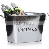 Beverage Oval Tub | Galvanized Beer Tub thumbnail-2