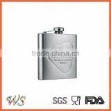 WSJJYY058 4 oz Stainless Steel Hip Flask thumbnail-1