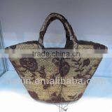 Natural Seagrass Handmade Woven Popular Tote Bag thumbnail-1