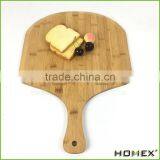 Organic Rectangle Pizza Board Bamboo Pizza Peel Homex BSCI/Factory thumbnail-3