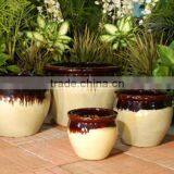 [Ecova Shop] Vietnam Falling Glazed Ceramic Pottery Pots thumbnail-1