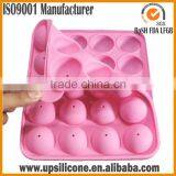 2016 Non-stick Silicone Lolly Model ,Lolly Pop Baking Mold,Silicone Ball Cake Molds thumbnail-3