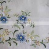 DINING TABLE SET WITH HAND EMBROIDERED DETAILS, 100% MADE FROM NATURAL SILK IN VIETNAM thumbnail-4