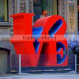 Large Outdoor Sculptures Metal Crafts Robert Indiana Sculpture Love thumbnail-3