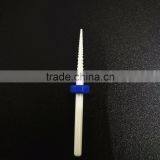 Medium Ceramic 3/32" Nail File Bits Professional Nail Art Polishing Grinding Head Tools thumbnail-1