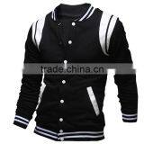 Varsity Jacket With Leather Sleeves thumbnail-3