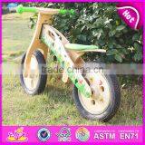 2015 Latest Wooden Balance Bike for Kids,wooden Toy Balance Bike for Children,Comfortable Safe Balance Walking Bike Toy W16C114 thumbnail-4