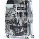 PC Printed Travel Trolley Luggage Suitcase Set thumbnail-2