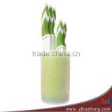 Non Stick Coating Blade Kitchen Knife Set With Block thumbnail-2