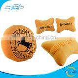 Customized Promotion Logo Car Travel Pillow Blanket With Bone Neck Pillow Kit thumbnail-1