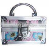2015 Hot Sell Aluminum Blue Cosmetic Case
