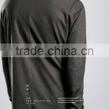 The Men Wholesale Blank Streetwear Side Split Latest Design Handsome Longline Shirt for Men thumbnail-4