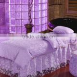 embroidered beautiful wholesale fitted massage bed sheets