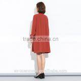 2017 New Design Ladies Red Chiffon Long Dress for Women thumbnail-2