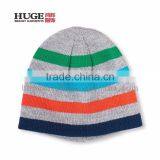 Custom Design Fashion Allover Stripes Knit Winter Hats thumbnail-1