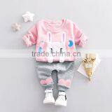 2017 New Arrival Latest Design Baby Clothes Bodysuit Boutique Kid Romper Winter Wholesale Children's Baby Clothing Set thumbnail-3