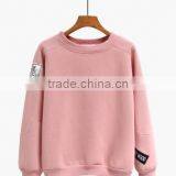 Wholesale Cheaper Customized Designs 100%Cotton Fleece Crewneck High Density Printed Hoodies&sweatshirt thumbnail-3