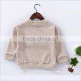 Bulk Custom Cotton Patch Top Pullover Kids Sweatshirt for Baby thumbnail-4