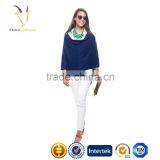 2016 Super Soft Luxury Women Cashmere Wool Poncho Crochet thumbnail-1