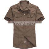 Wholesale Custom Design Your Own Military Uniform Shirt for Men thumbnail-4