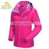 Custom Your Own Logo Outdoor Hunting Climbing Jackets for Ladies Waterproof Clothing thumbnail-3
