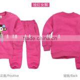 Custom Autumn New Design Casual Hoody Fashion Leisure Kids Hoody and Pants Children Clothing Set thumbnail-2
