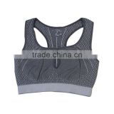 2014 New Style Breathable and Light Seamless Knitting Seamless Sexy Sport Bra
