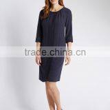 Ladder Trim Shift Dress thumbnail-1