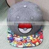 Fashion Pokemon Pikachu Hat Hip-hop Hats Baseball Caps Golf Hats thumbnail-1