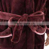 Factory Wholesale Royal Plush Flannel Fleece Bathrobe Sleepwear thumbnail-5