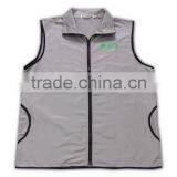 China Manufactory High Quality Latest Zip Multi Pocket Workwear Vest thumbnail-4