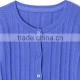 Cable Pattern Cardigan Baby Girl Sweater Design With Buttons thumbnail-3