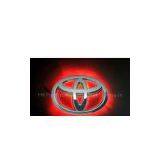 Toyota Emblems/Red LED Car Rear Logo Light for Toyota thumbnail-1