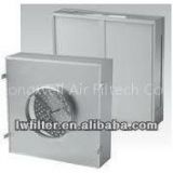 HEPA terminal Hood filter for terminal ventilation systems