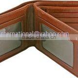 Cow Full Grain Bifold Men Card Holders Wallet thumbnail-4
